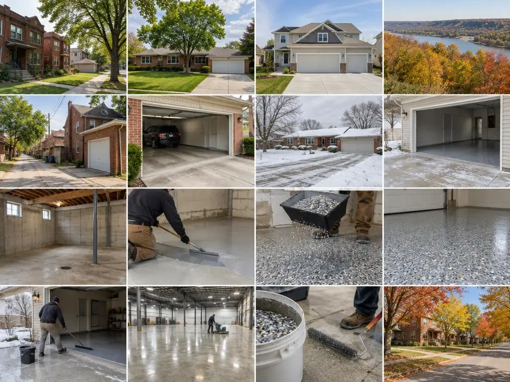 Flake Floor Systems in St. Louis, MO
